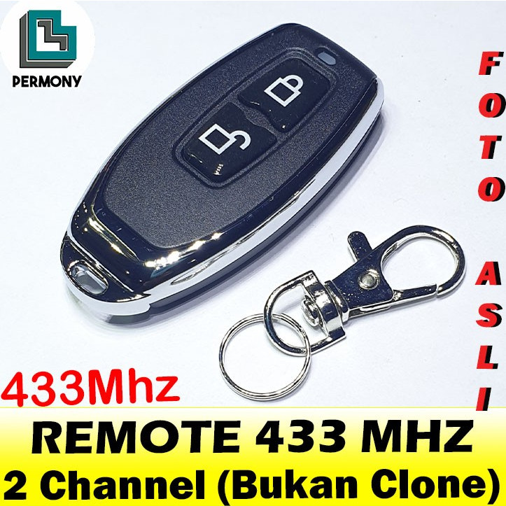 Remote 433Mhz 433 Mhz  1ch 2ch 3ch 4ch 1 2 3 4 Ch channel transmitter - BwerkahShop88