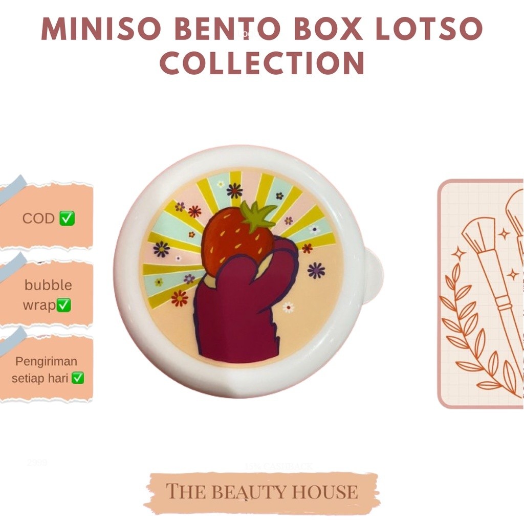 MINISO BENTO BOX LOTSO COLLECTION