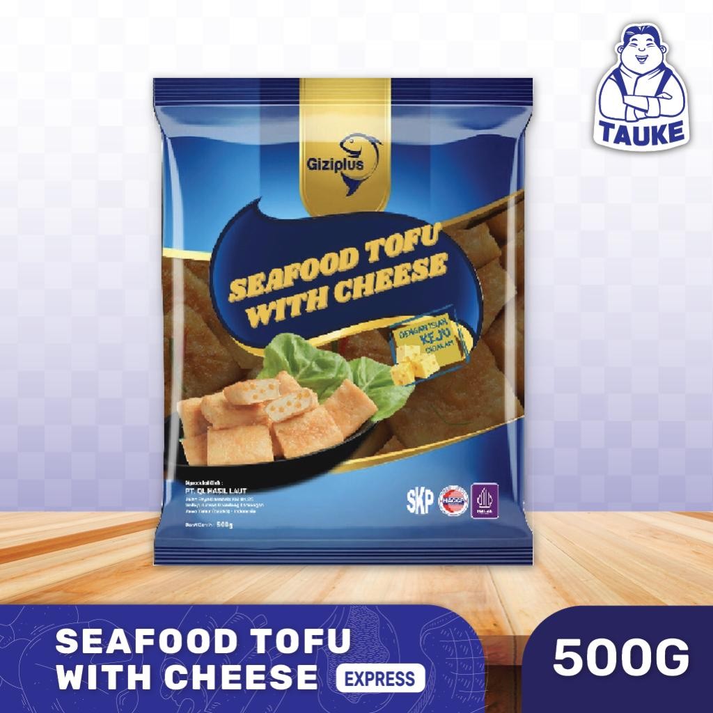 Giziplus Seafood Tofu Keju 500 gram