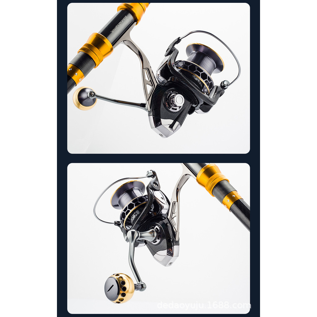 Tokushima DK Spinning Reel Full Metal Gap-Free Fishing Reel Anchor Rod Casting Rod Sea Fishing10000T