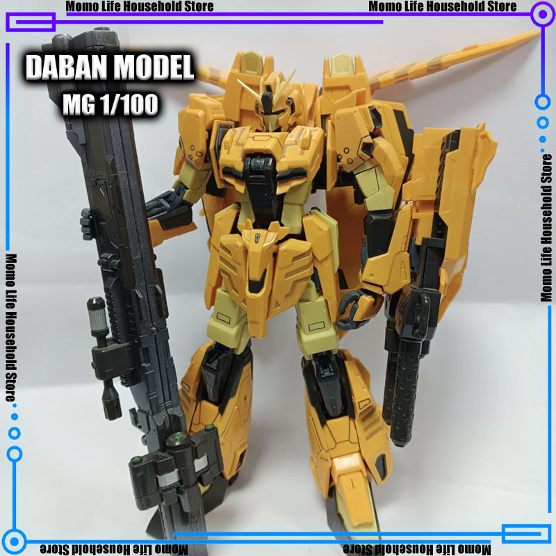 DABAN 8805 MG 1/100 MSZ-006-3B Zeta Ⅲ B Type Assembly Model Kits Plastic skeleton Anime Action Figur