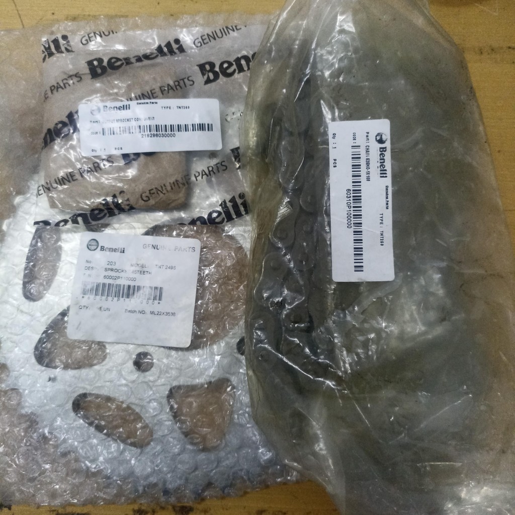 Gear Set Benelli TNT 249S