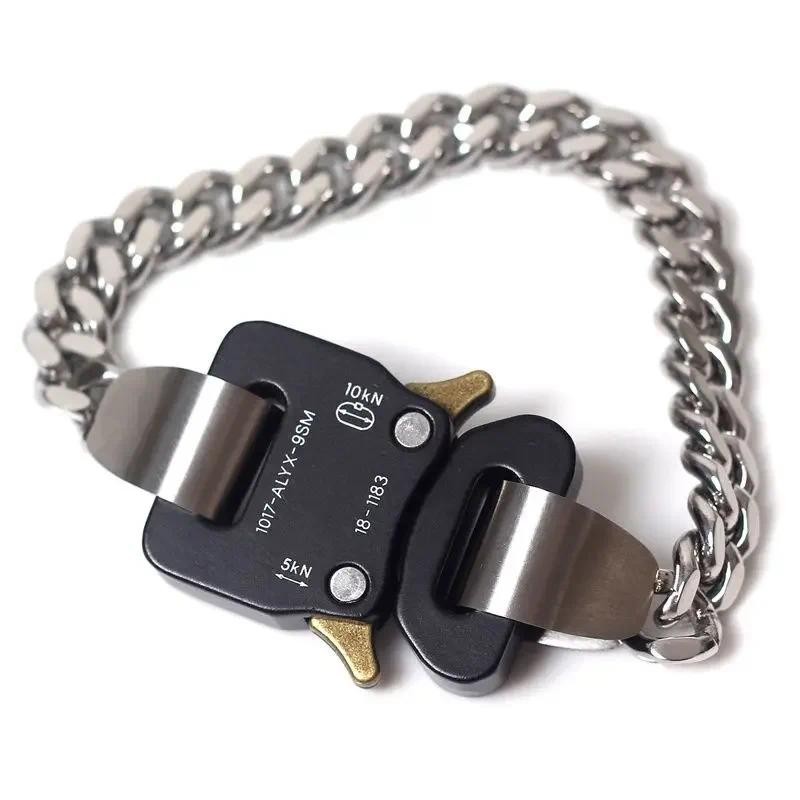 2025 new ALYX Bracelet Original Design for Men and Women 10179SM Functional Lock Buckle Tactical Hig