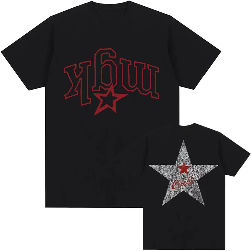 Musik Hip Hop Hoodie Album Lost Americana 2025 Mgk Machine Gun Kelly Grafis Hoodie Fleece Longgar Pu