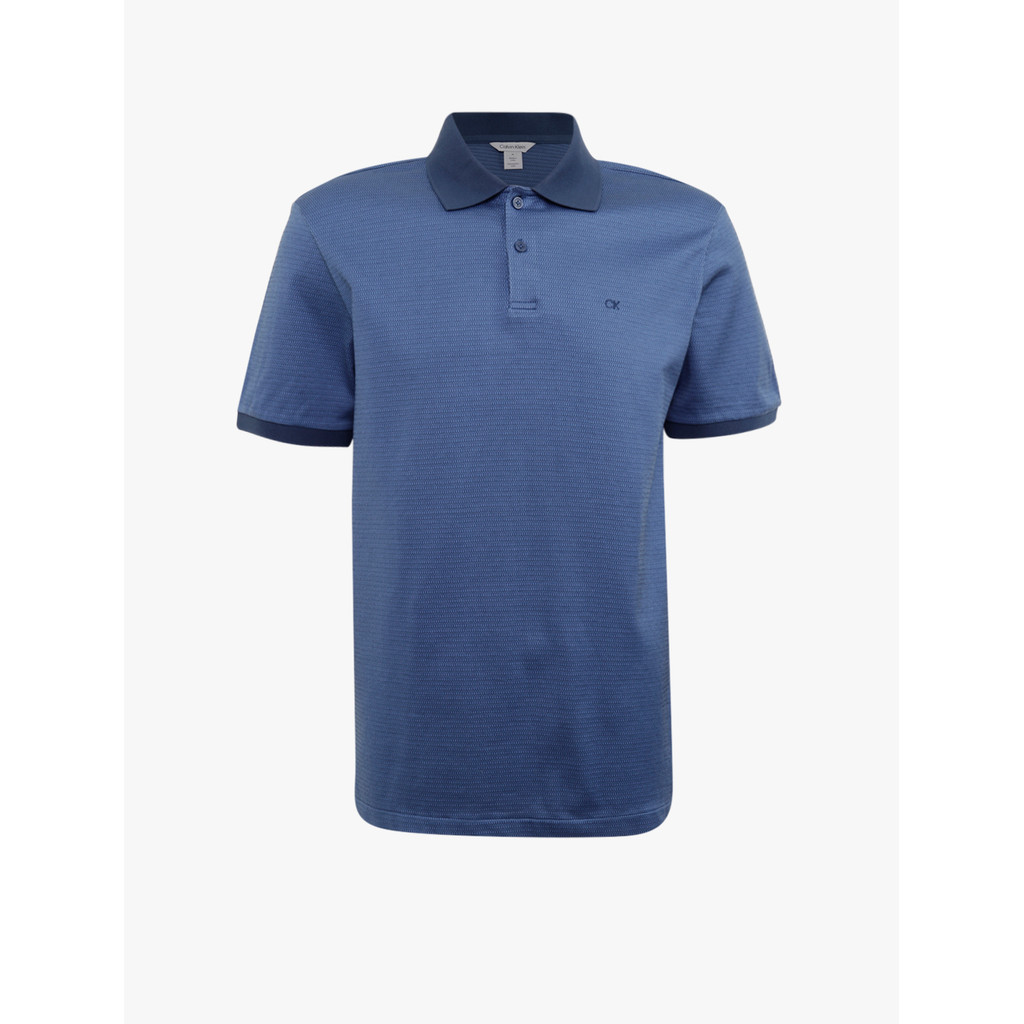 Calvin Klein - SS MERCERIZED TEXTURED POLO