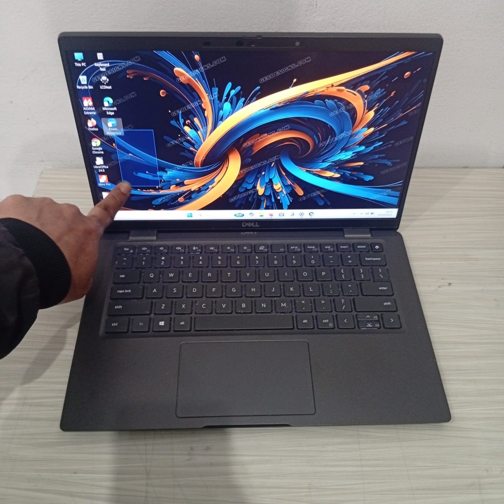 laptop  laptop Dell 7420 RAM 16Gb core i5 gen11 slim ringan touchscreen