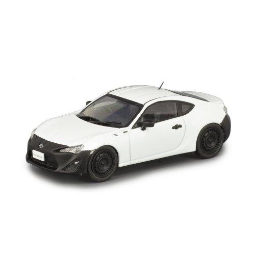 1/43 EBBRO TOYOTA 86 RC STERLING SATIN BLACK WHITE