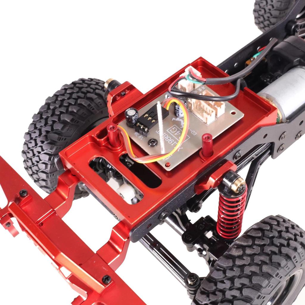 Metal Upgrade Front Bin Circuit Board Fixed Seat For MN Model 1/12 MN99SV2 MN98V2 RC Remote Control 