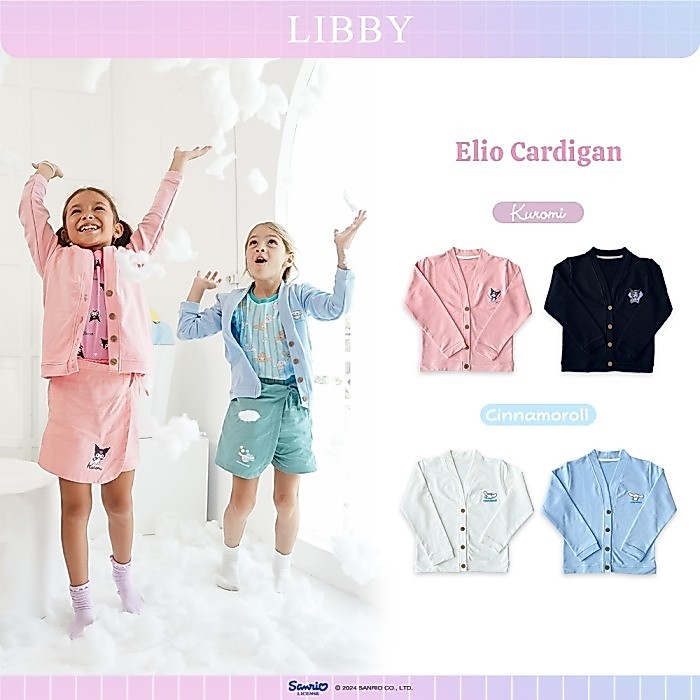 LIBBY Sanrio Elio Cardigan Sanrio Sweater | Jaket