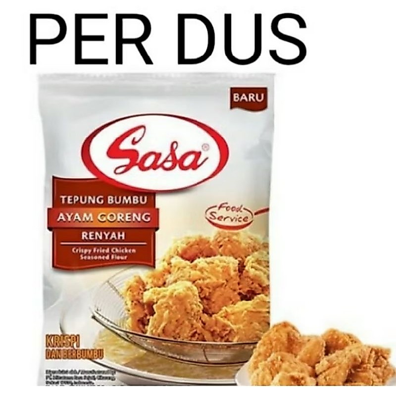 tepung bumbu ayam goreng crispy sasa / dus
