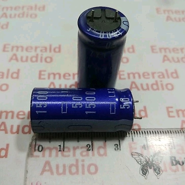 Elco 1500uf/50v Nippon Chemicon LXZ (electrolyte capasitor)