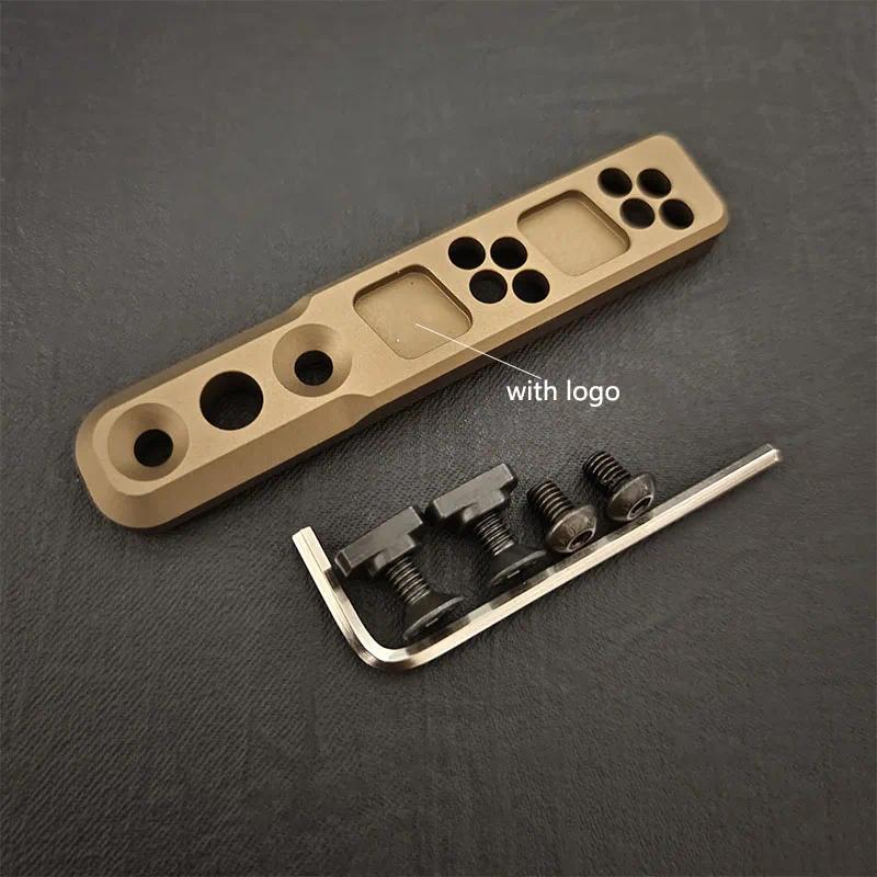 Tactical 45°Offset Side VG6 Scout Light Mount adaptive CNC SF M300 M600 M600V PLH-V2 Flashlight Base