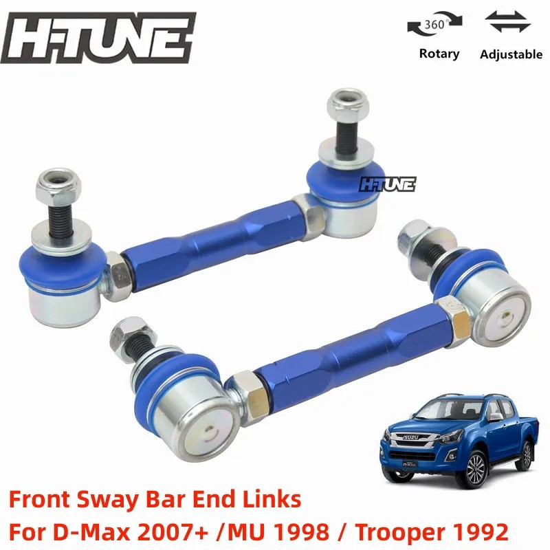 Tautan Ujung Sway Bar Depan yang Diperpanjang untuk D-MAX 2007++ / MU 1998 / TROOPER 1992