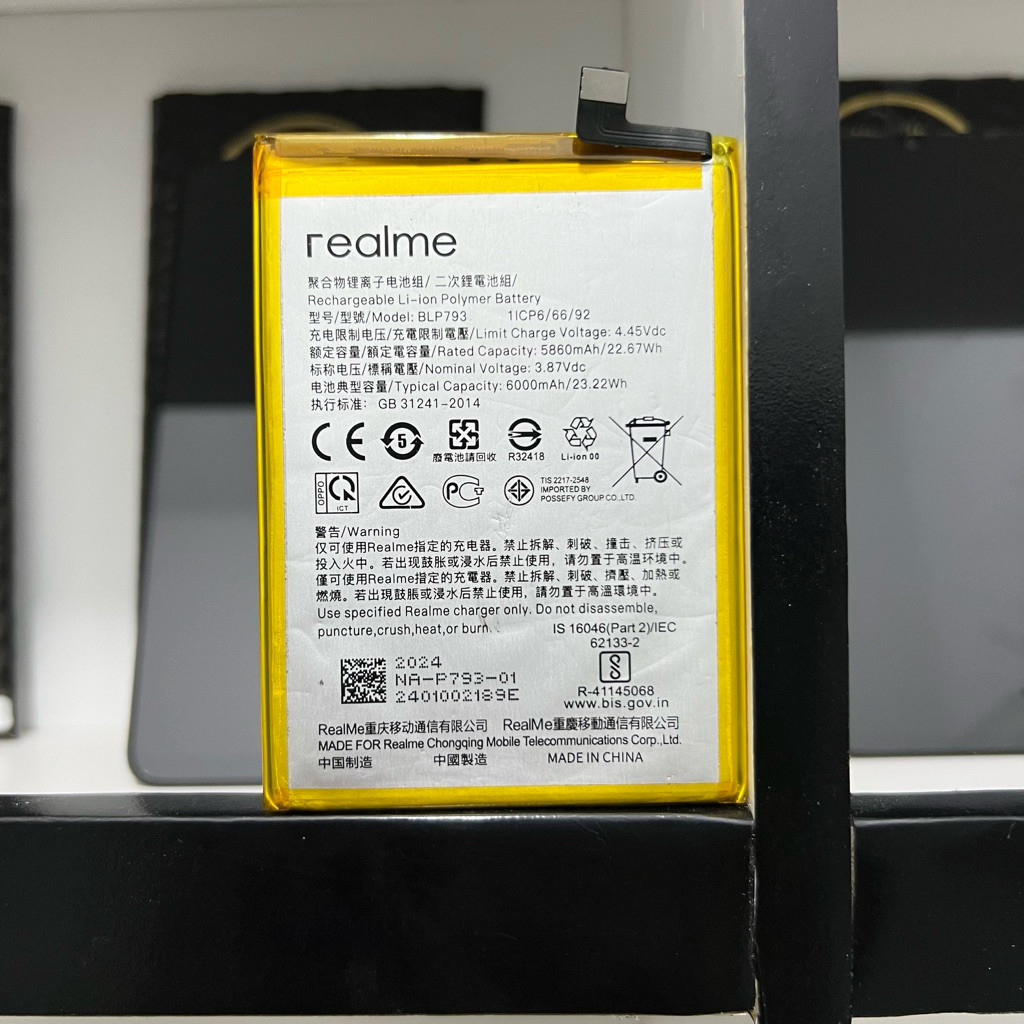 BATERAI BATRE BATU  REALME C11 2020 / C12 / C15 / NARZO 20 / NARZO 30A / NARZO 50A / BLP793 / BLP 79