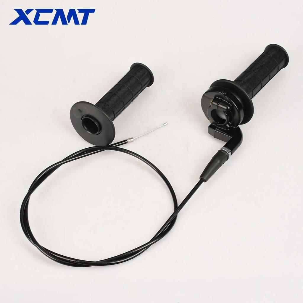 Set Grip dan Kabel Gas Putar 22mm 7/8" untuk Motor Mini ATV dan Motor Trail 50cc 90cc 110cc 125cc 15