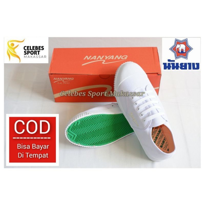 SEPATU TAKRAW NANYANG ORIGINAL THAILAND VARIAN PUTIH