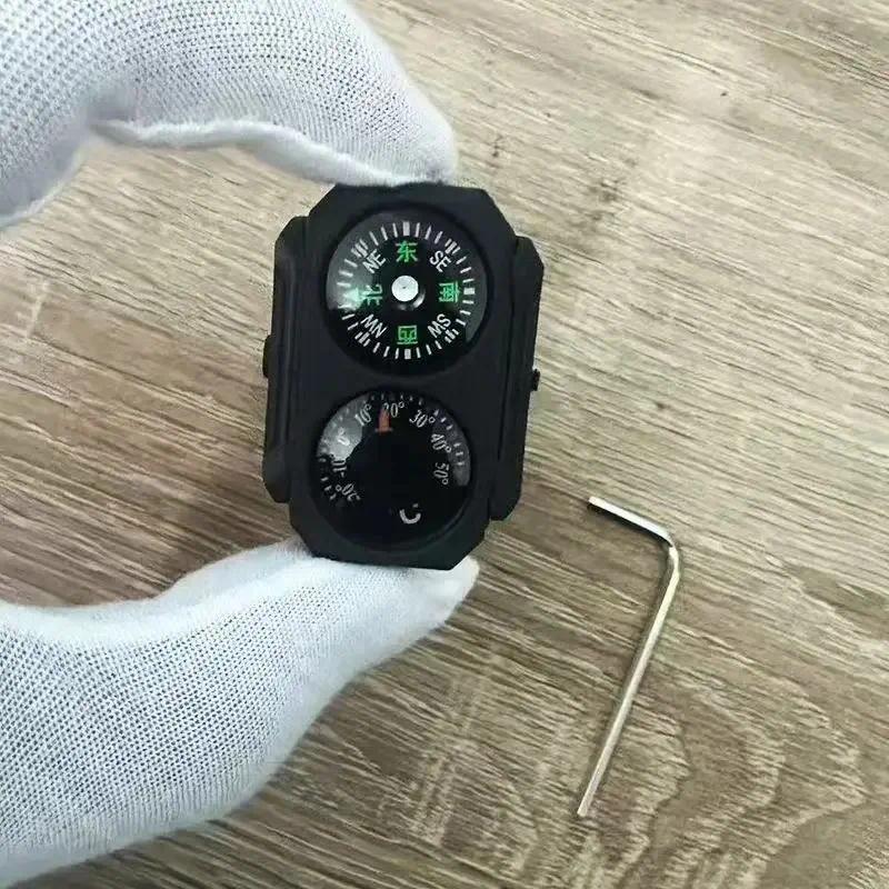 Outdoor Tactical Compass Thermometer for 20mm-21mm Rail Steed Precision Outdoor Tool SLR416 M4 AR15 