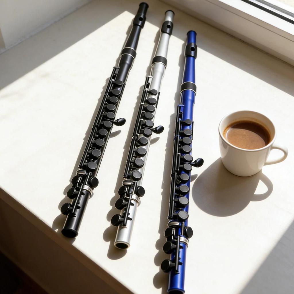NUVO student flute portable for ildren beginners ABS flute portable