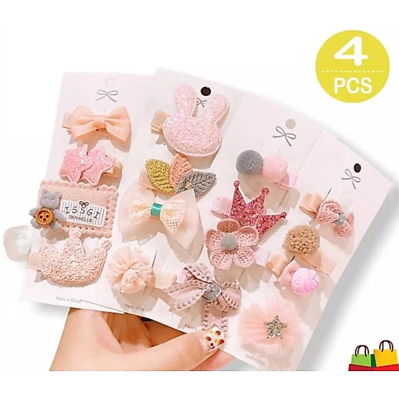 jepit rambut anak import/jepit rambut/pita rambut/jepit rambut set/jepit rambut lucu/jepit rambut ba