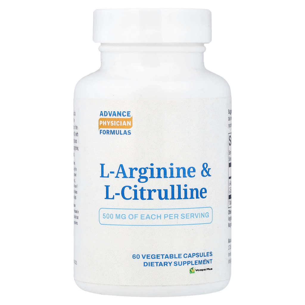 L-Arginine & L-Citrulline, 60 Vegetable