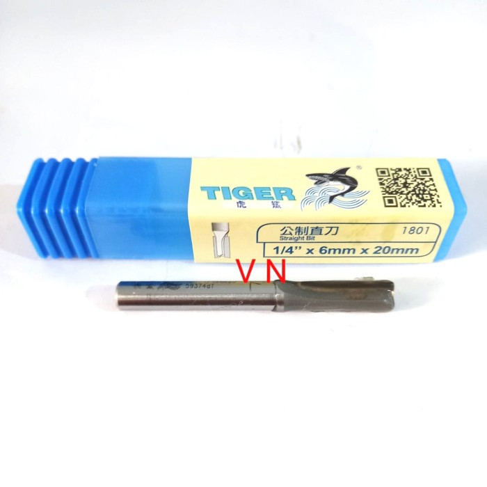 RETBO.ID Mata Router/Profil lurus 6 mm/Straight Bit Tiger