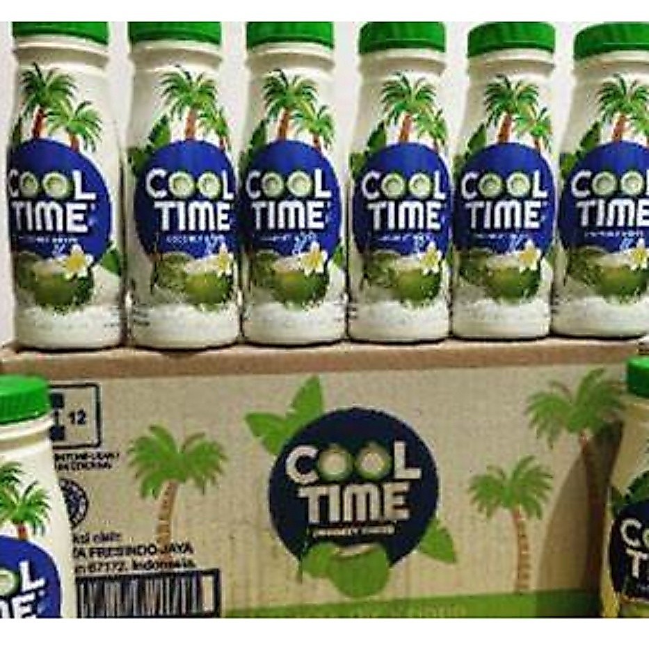 Air Kelapa Cool Time Coconut Water 350 ml x 12 pcs