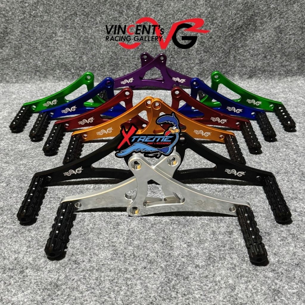 VRG FootStep Underbone UB DRAG MATIC MIO-NOUVO-AEROX-NMAX UNIVERSAL