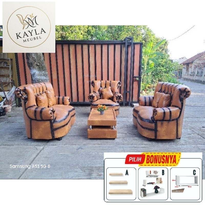 PROMO Sofa Jaguar Mini 221 / Sofa Tamu Minimalis Termurah Cirebon Kuningan Majalengka Indramayu Breb