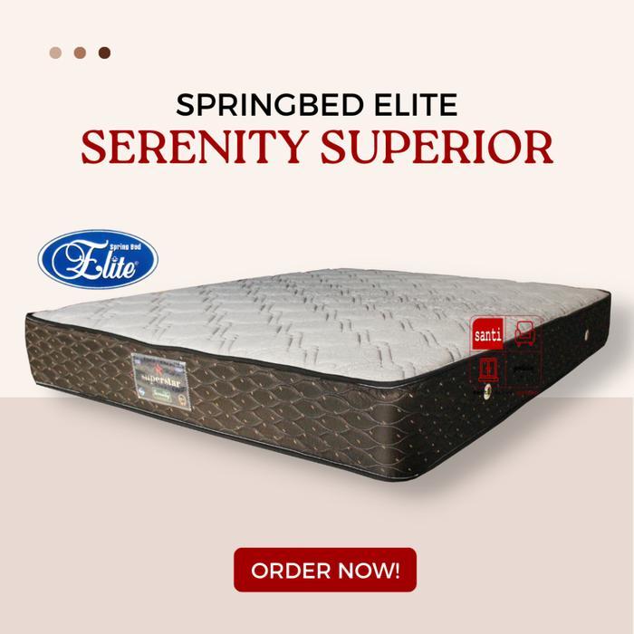 Kasur Springbed Elite Serenity Superior 90 x 200 kasur saja - springbed saja