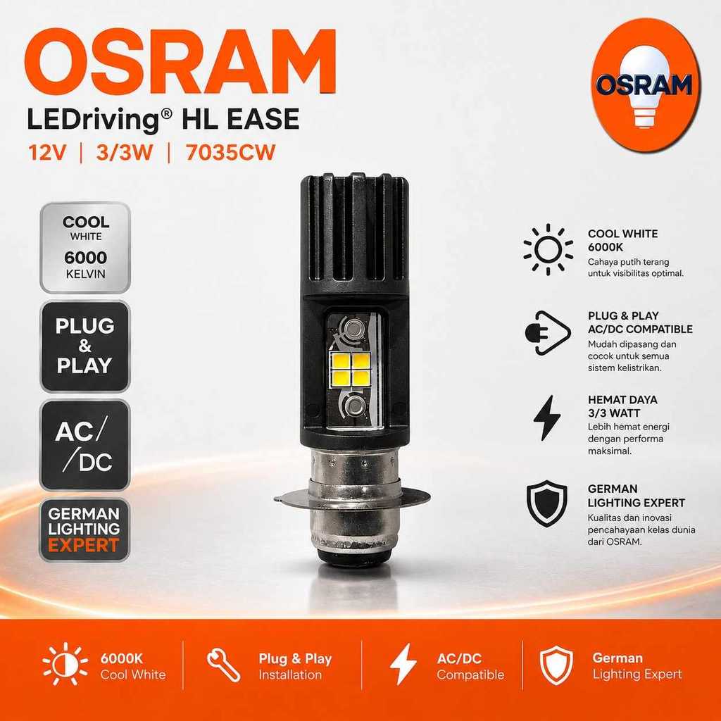 LED Motor OSRAM Honda Beat Street 7035CW