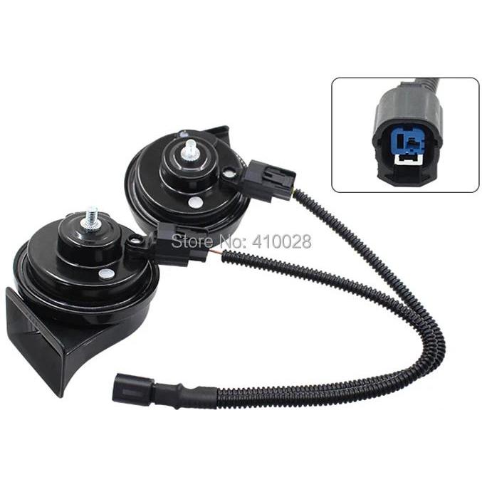 shhworldsea 1pcs Car Horn Speaker Adapter Pigtail Socket  two special line beam horn Wiring Harness 