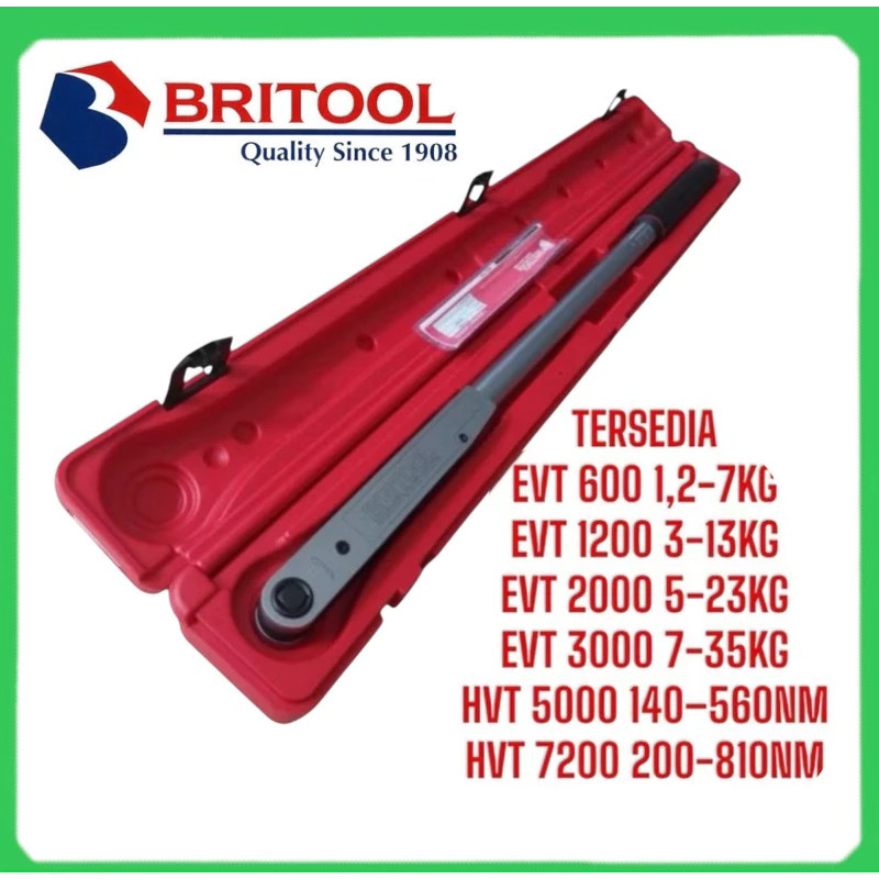 KUNCI TORSI BRITOOL MOMEN EVT 1200 / 2000 / 3000