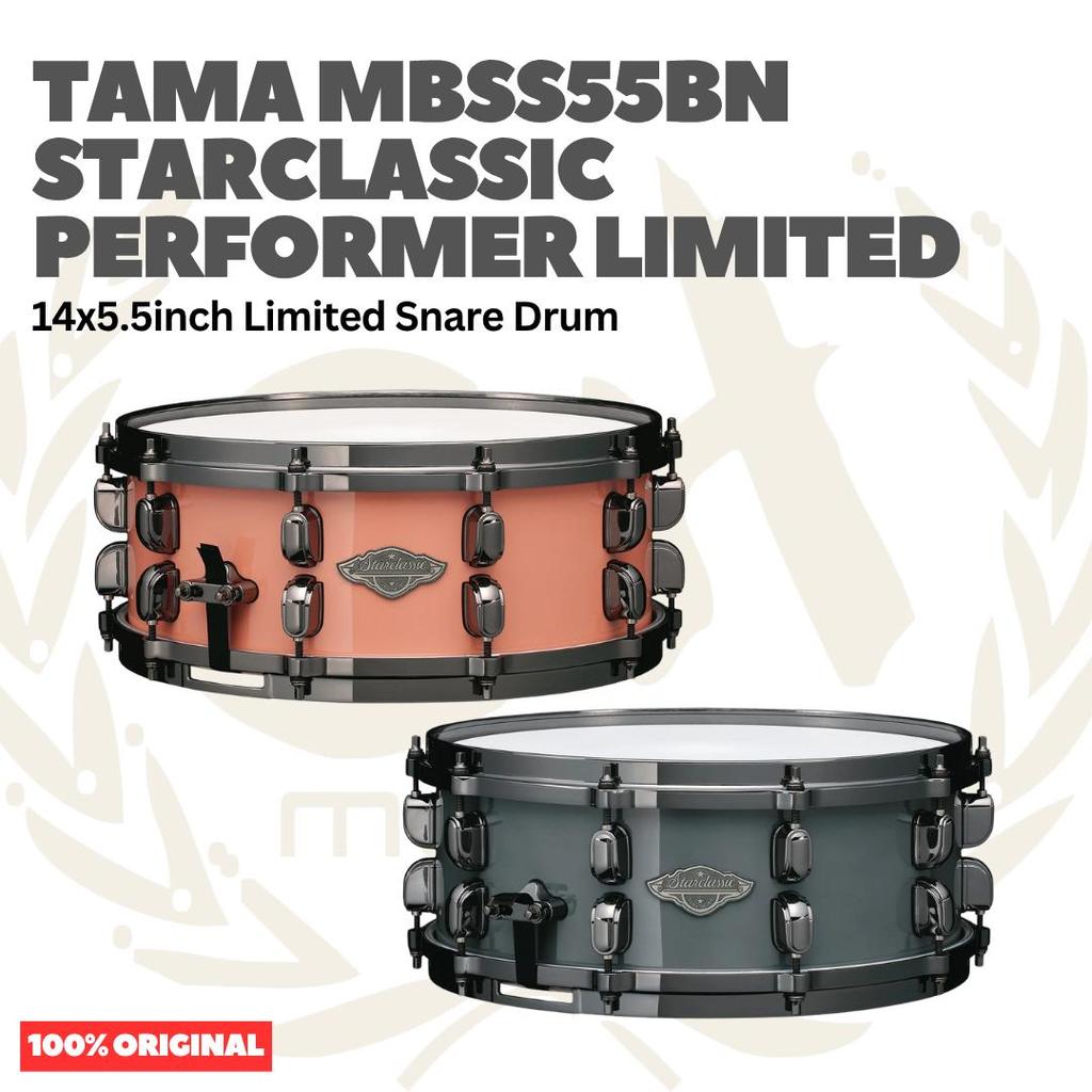 TAMA MBSS55BN Starclassic Performer Limited 14x5.5inch Limited Snare Drum - Senar Drum
