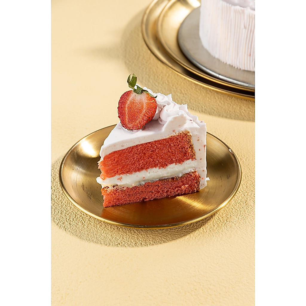 Strawberry Cream Cheese Slice Cake