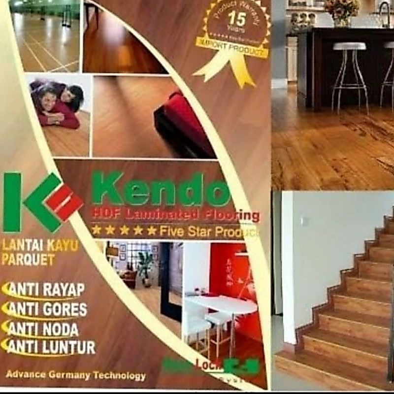 Lantai kendo 8,3mm / Lantai Parkit