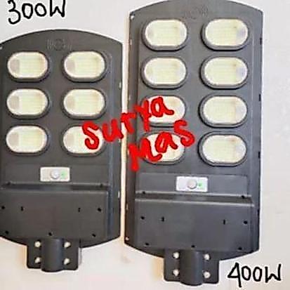 Lampu pju Solar Panel 300watt Lampu Jalan Solar Cell 300 w Matahari