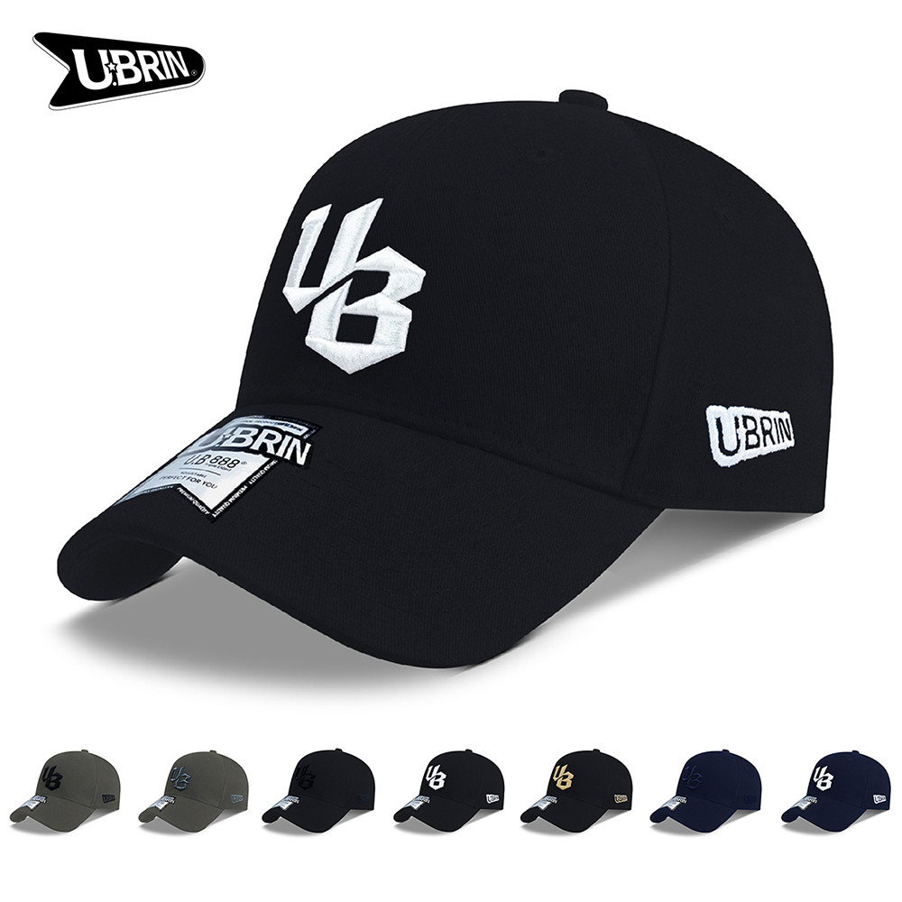 U.BRIN Topi Baseball UB8003 Original LOGO UB Initial UBRIN Hat Cap Casual Distro Fashion Dewasa