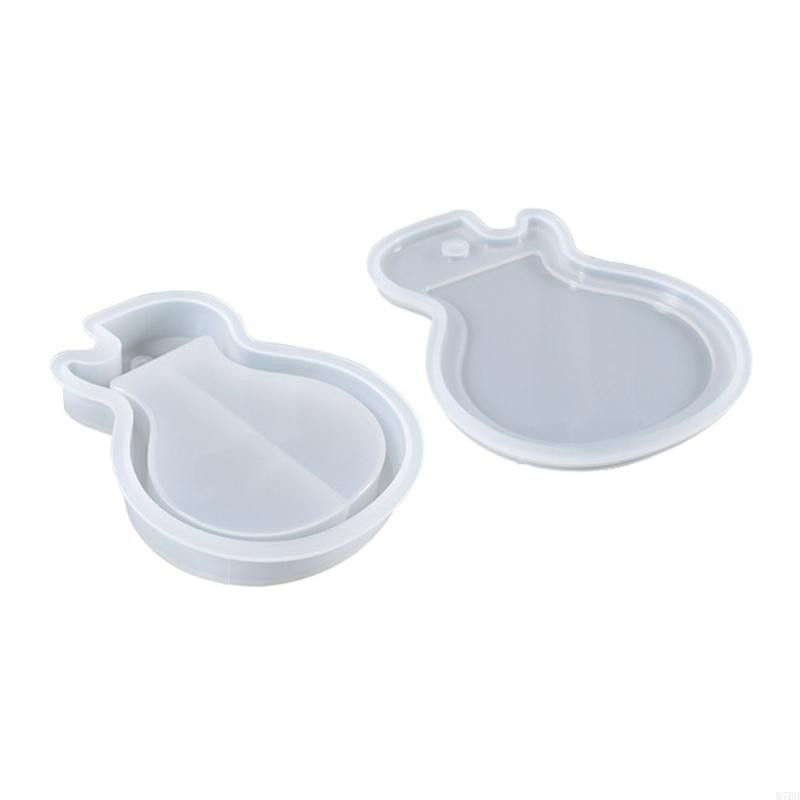 M7BB Guitar Pick Resin Mould Silicone and Guitar Pick Box Mould Resin Casting Epoxy Mould for Key Ch