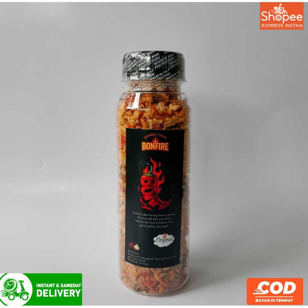 

Sambal Tabur - Sambal Awur Pilih Varian 1 Botol Sambal Tabur Kering Pedas Siap Saji 100g
