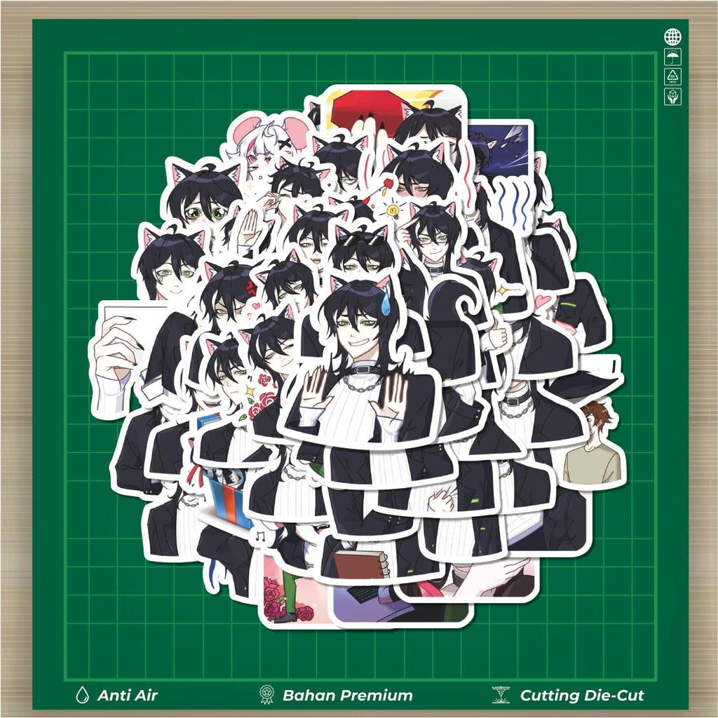 

HOT 50 PCS Stiker Lucu Funny Ren Nekoboy Stiker Fashion Cars Decal Dingin Kartu Album Custom Vinyl Anti Air- Sticker Aesthetic Buku Journal Koper Casing HP Tablet Laptop Helm Motor Botol Minum
