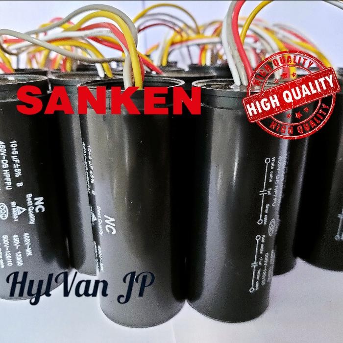 READY Kapasitor Mesin Cuci Double Sanken - 11+5uf