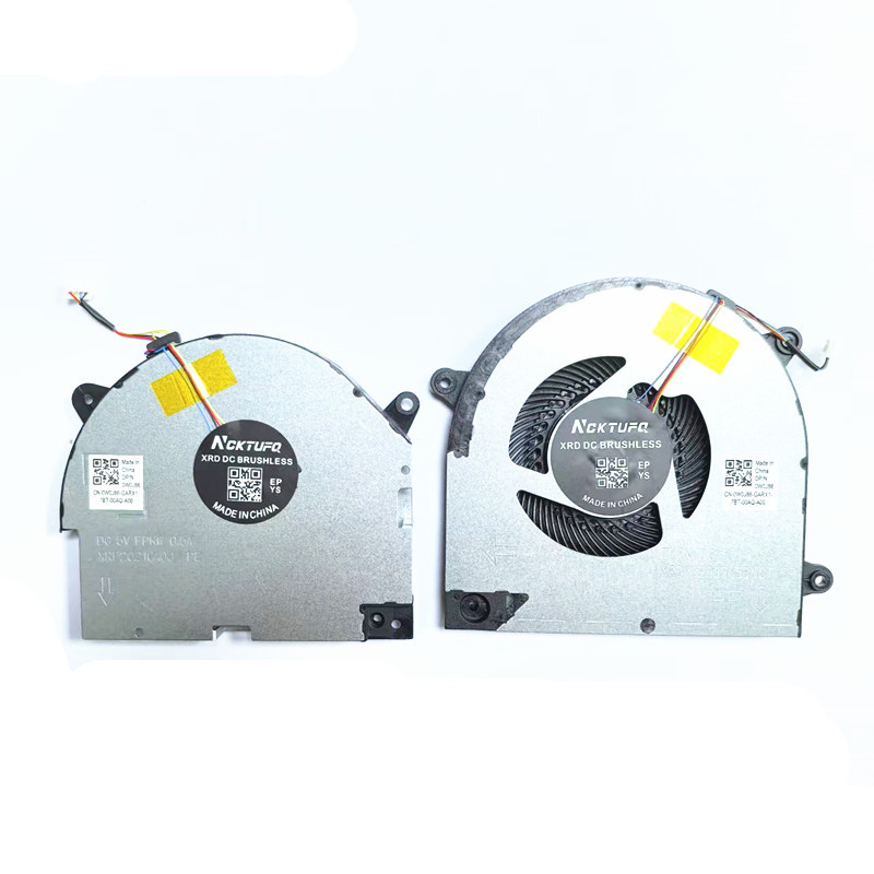 Laptop CPU GPU Cooling fans for Lenovo Legion Y540-17 Y540-17IRH GTX1660 TI 5F10S13888 EG75070S1-1C0