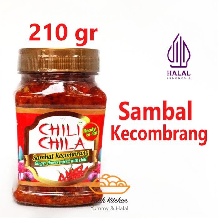 

SALE Chili Chila Sambal Kecombrang 210 gr - Halal MUI - Level Pedas SedangTERLARIS