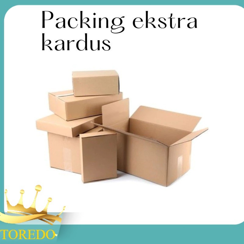 

TOREDO [PACKING TAMBAHAN] Tambahan packing Kardus agar paket lebih aman dan safety