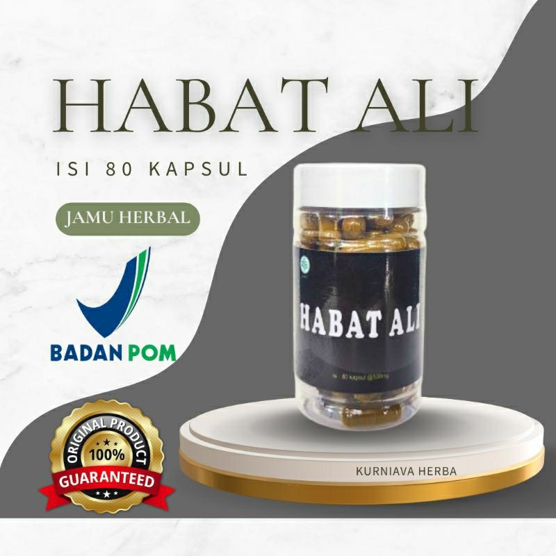 

HABAT ALI PITUTUR LUHUR ASLI 100% ISI 80 KAPSUL