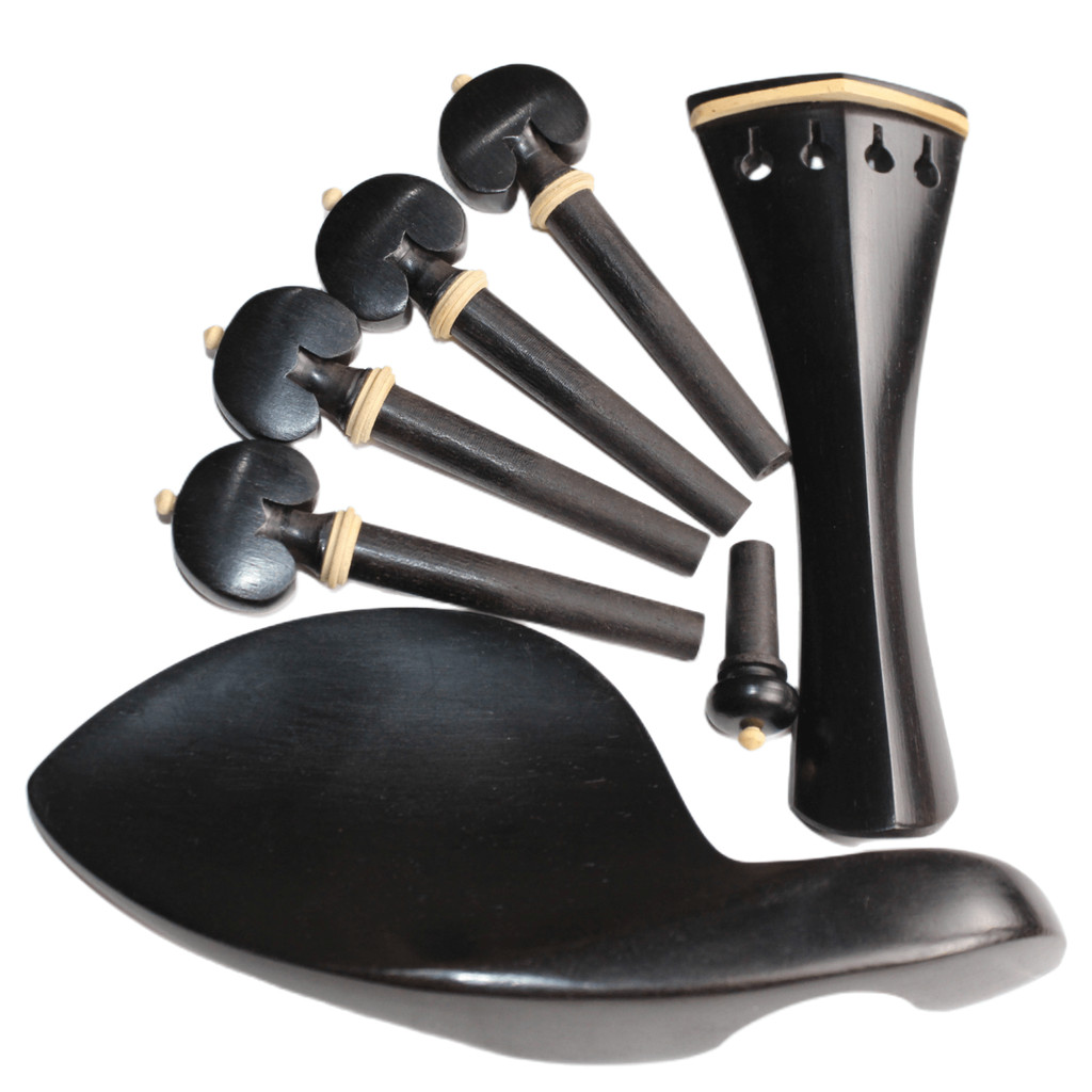 

1 sets ebony wood Viola fittings nlay beauty decoration Viola accessories