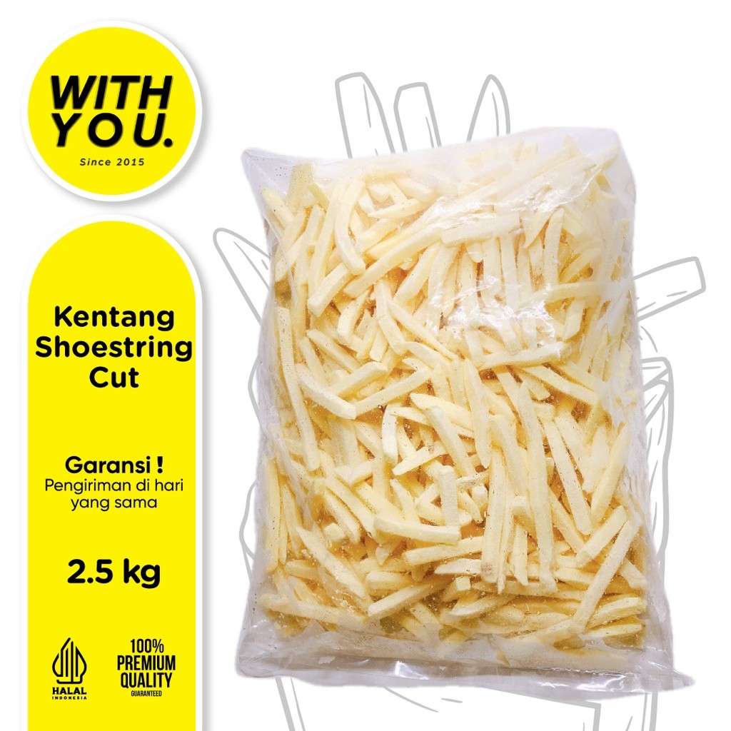 

Kentang Goreng Shoestring Aviko 2.5Kg Import