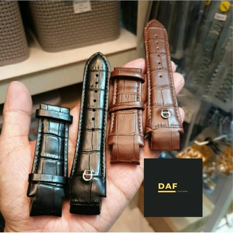 STRAP AIGNER 1.2.5.A TALI KULIT JAM AIGNER PALERMO LEATHER KWALITAS ORIGINAL PREMIUM