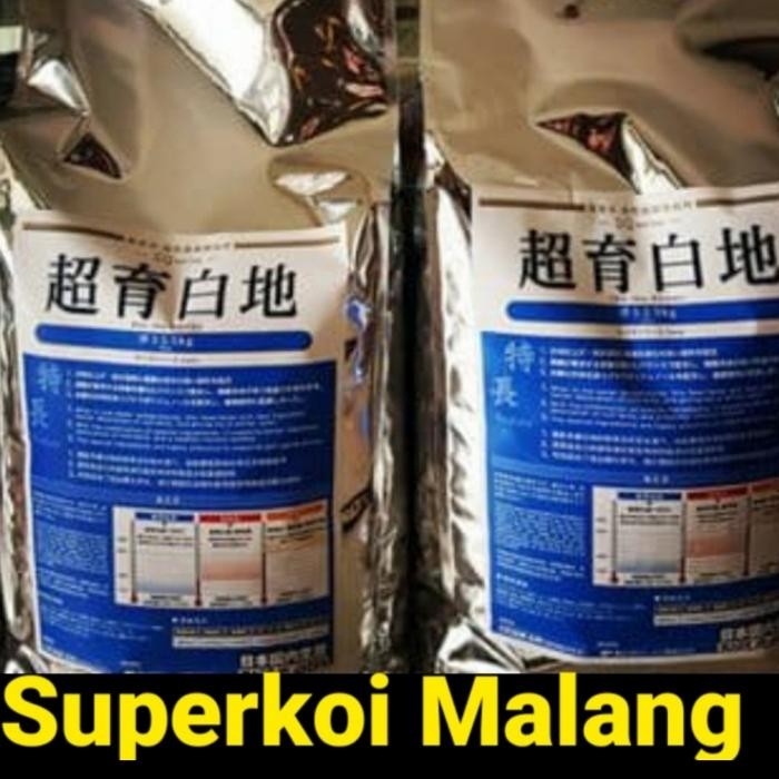 Odakan Repaking 1KG Colour Wheat Germ Grow Growth Warna 1 KG Pakan Koi - biru 1 kg