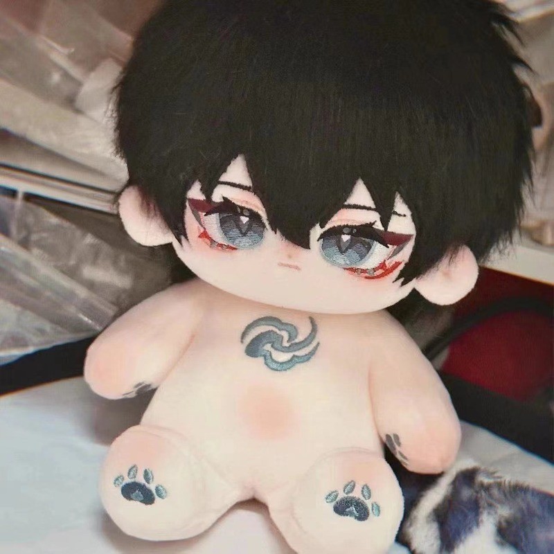 20CM Honkai: Star Rail Dan Heng Cotton Doll Adorable Delicacy Furry Plush Cute Cartoon Figures Stuff